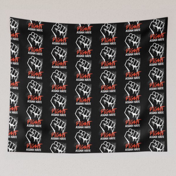 Item preview, FIGHT ASIAN HATE designed and sold by partyfarty.