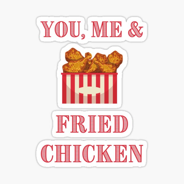 Chicken Bucket Stickers Redbubble - fried chicken decal roblox