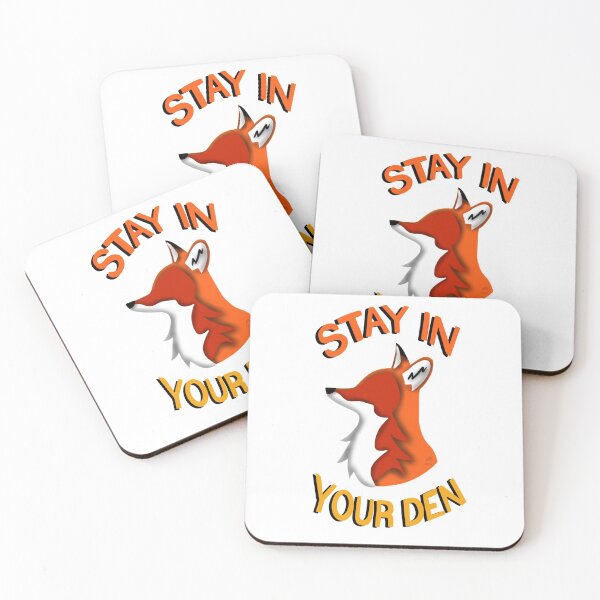 Item preview, Stay in Your Den  designed and sold by thehiddenwild.