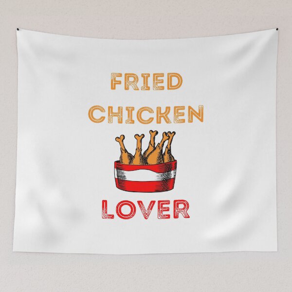 Item preview, Funny fried chicken lover white designed and sold by daguilon.