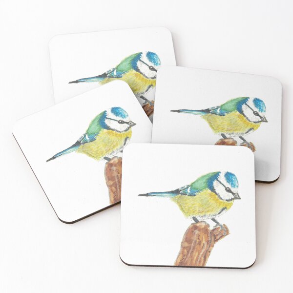 Item preview, Happy Little Blue Tit designed and sold by collydavid.