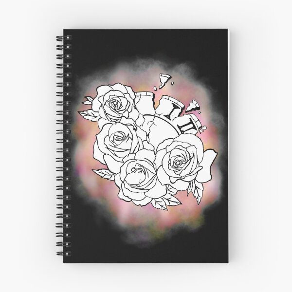 Item preview, Broken clock with roses designed and sold by Ayellin.