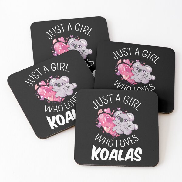Item preview, Just a Girl Who Loves Koalas I designed and sold by Lemon Pepper.