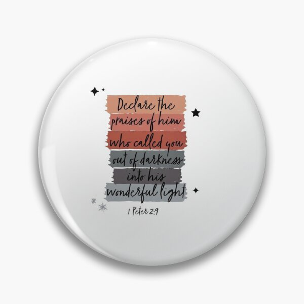 Item preview, 1 Peter 2:9 - bible verse designed and sold by parttimecrafter.