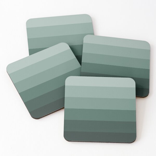 Item preview, Green Ombre - Monochrome Design designed and sold by thelustrous.