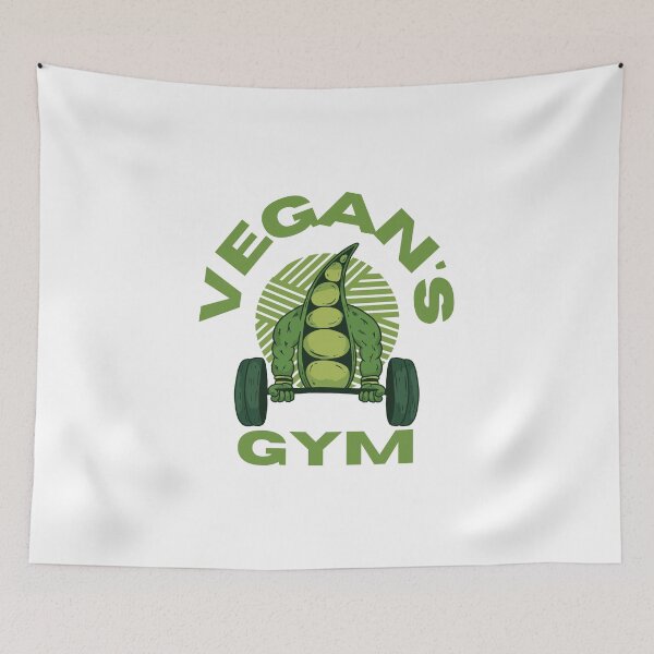 Item preview, Vegans Gym Fitness Bodybuilding Vegan Vegan designed and sold by Bearded-Viking.