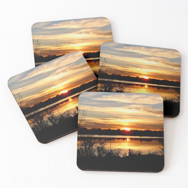 Item preview, Serene Sunset over Lake Hiawatha  designed and sold by JinjerS.