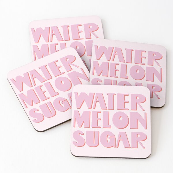 Item preview, Watermelon Sugar (Pink Text) designed and sold by myfirstapt.