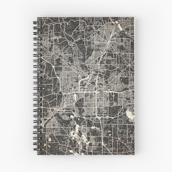 Item preview, Akron map Ohio Ink lines 2 designed and sold by InkMaps.