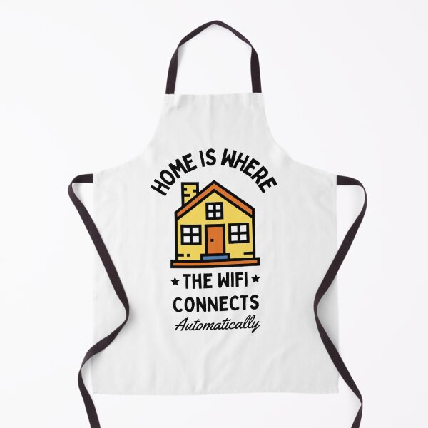 Item preview, Home is where the WIFI connects automatically  designed and sold by being trendy.