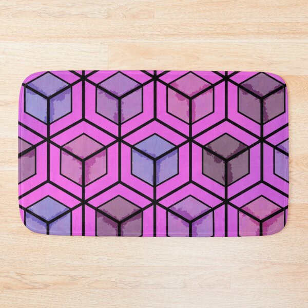 Item preview, Purple and Pink Cubes designed and sold by CasDoodles.