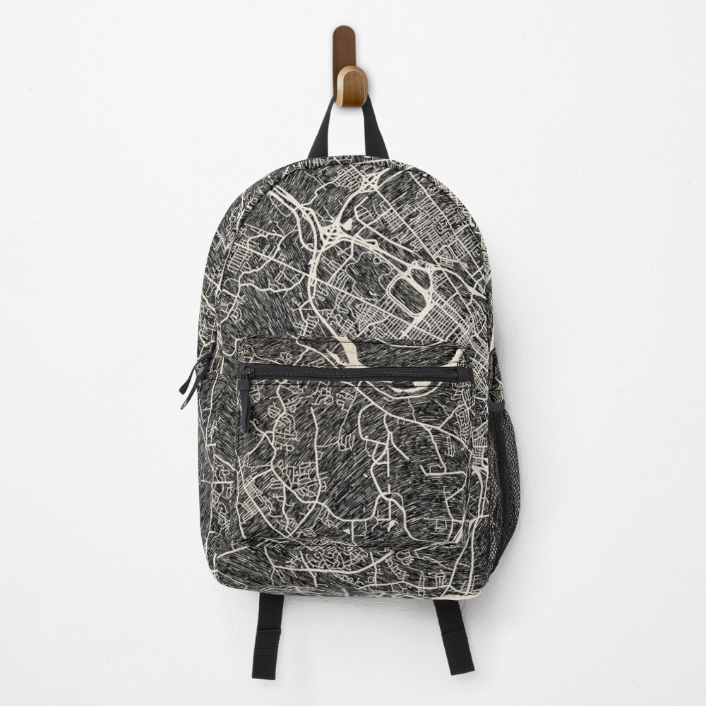 Vista previa del artículo con la obra «Mochila», diseñado y vendido por InkMaps.