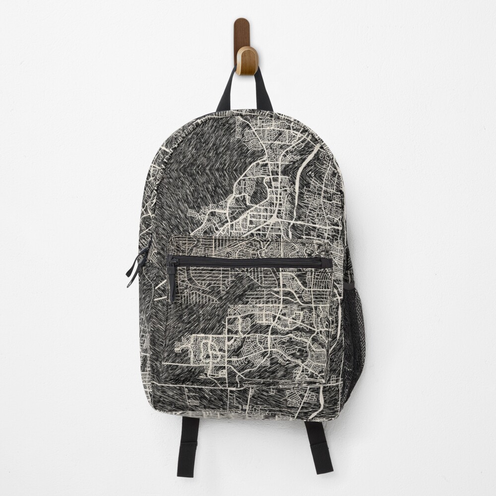 Vista previa del artículo con la obra «Mochila», diseñado y vendido por InkMaps.