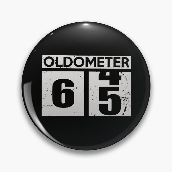 Item preview, 65th Birthday Gift Oldometer 65 Years Old designed and sold by joykart.