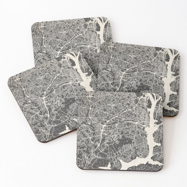 Item preview, Alexandria map Virginia Ink lines designed and sold by InkMaps.