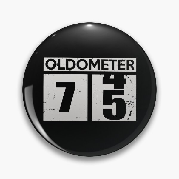Item preview, Copy of 75th Birthday Gift Oldometer 75 Years Old designed and sold by joykart.
