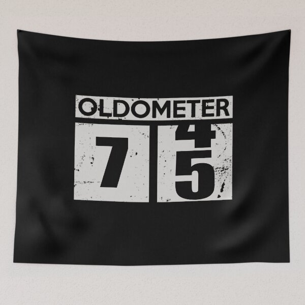 Item preview, Copy of 75th Birthday Gift Oldometer 75 Years Old designed and sold by joykart.