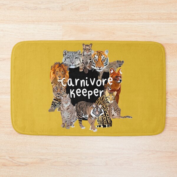 Item preview, Carnivore Keeper, Carnivore Keeper Illustration – Zookeeper Art for Big Cat and Predator Enthusiasts designed and sold by PrettylittlepastelUk.