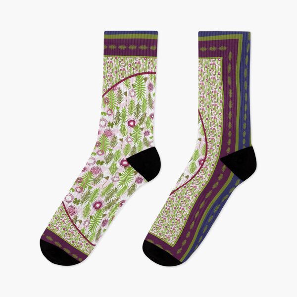 Item preview, Beautiful tropical design, pink, green, blue, dark red designed and sold by Susan Marie Williams.