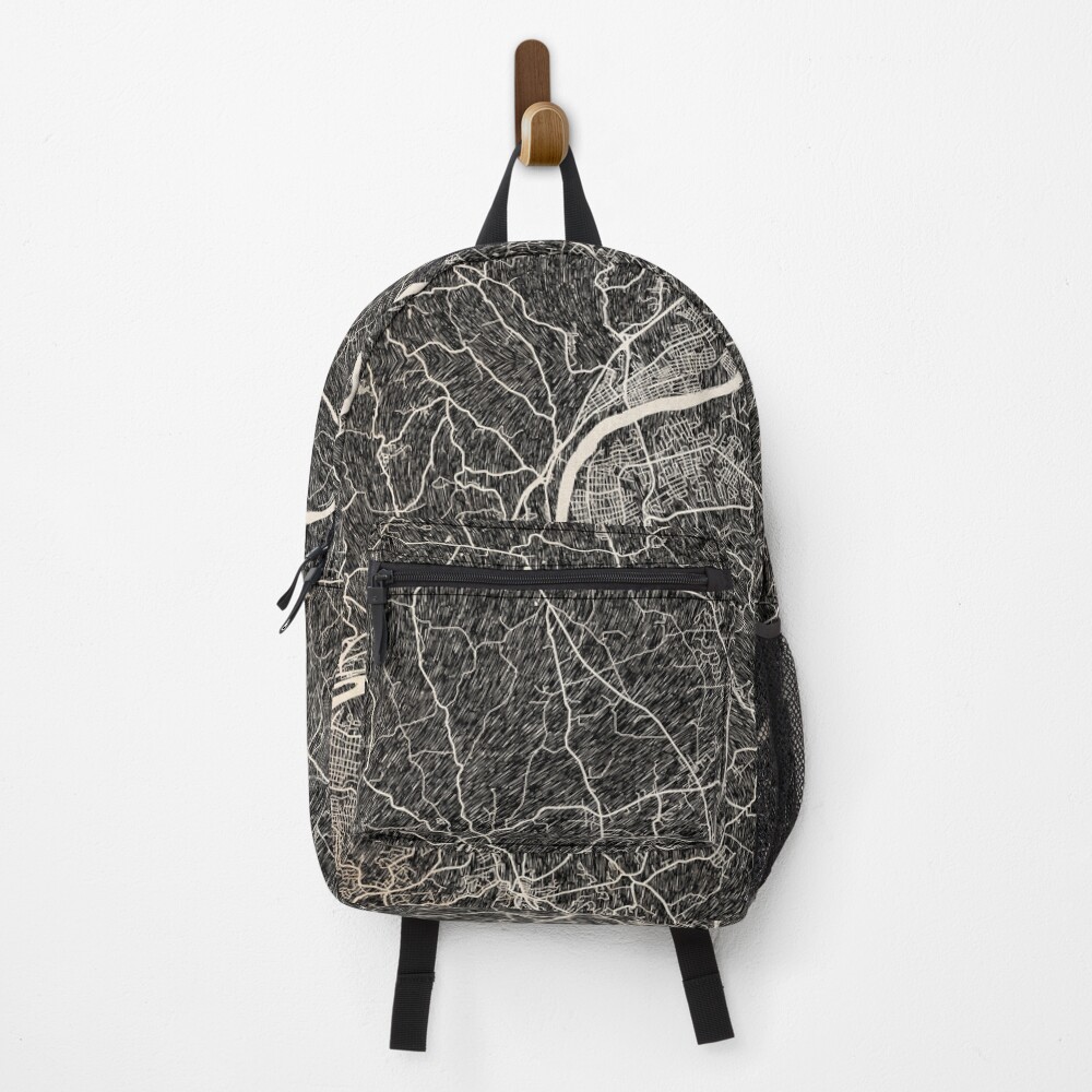 Vista previa del artículo con la obra «Mochila», diseñado y vendido por InkMaps.