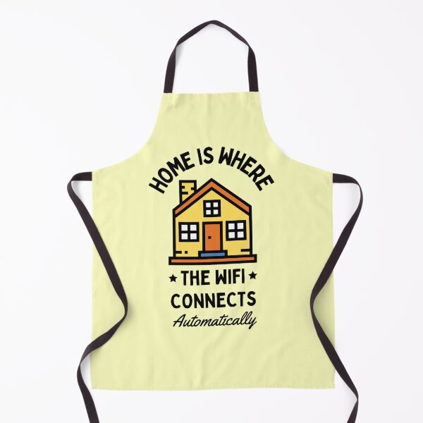 Item preview, Home is where the WIFI connects automatically  designed and sold by being trendy.