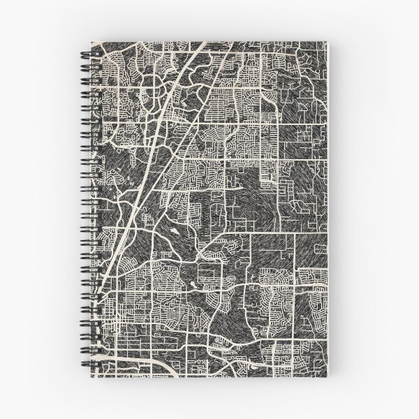 Item preview, Allen map Texas Ink lines designed and sold by InkMaps.