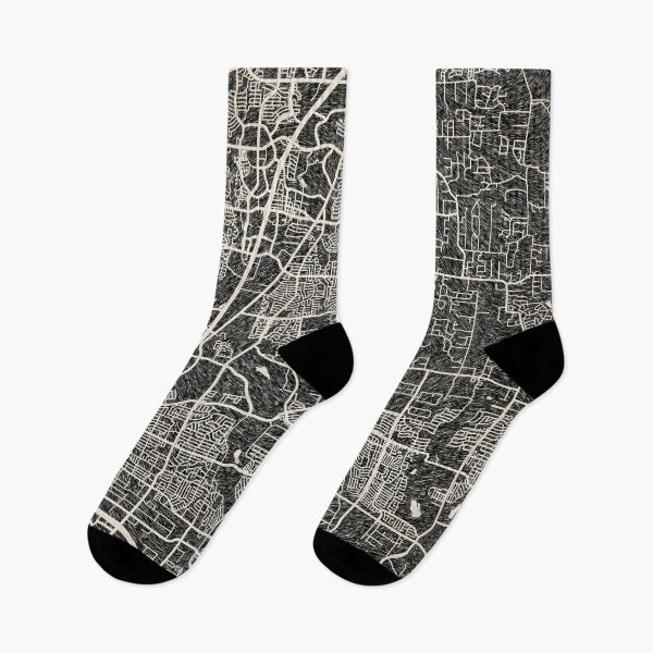 Item preview, Allen map Texas Ink lines designed and sold by InkMaps.
