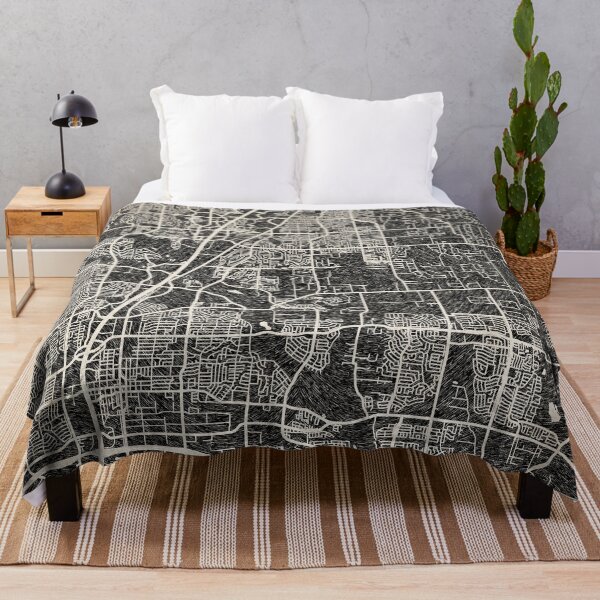 Item preview, Allen map Texas Ink lines designed and sold by InkMaps.