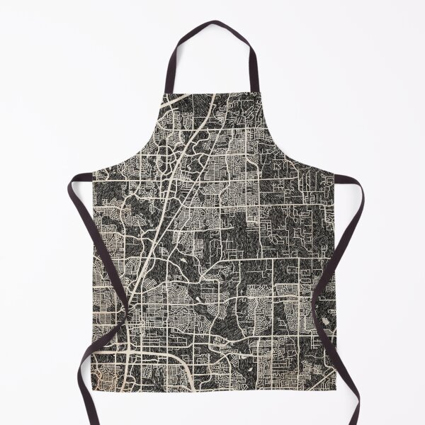 Item preview, Allen map Texas Ink lines 2 designed and sold by InkMaps.
