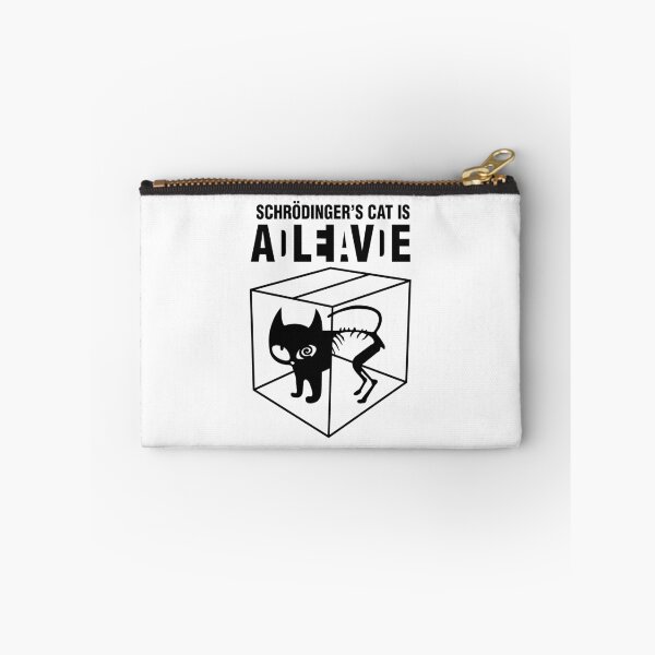 Item preview, Schrodinger's Cat Is ADLEIAVDE - Art1 (BK) designed and sold by Alcino Major.