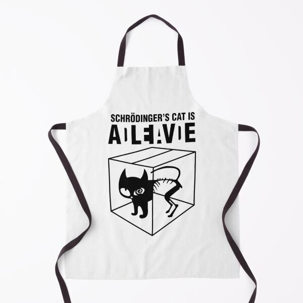 Item preview, Schrodinger's Cat Is ADLEIAVDE - Art1 (BK) designed and sold by Alcino Major.