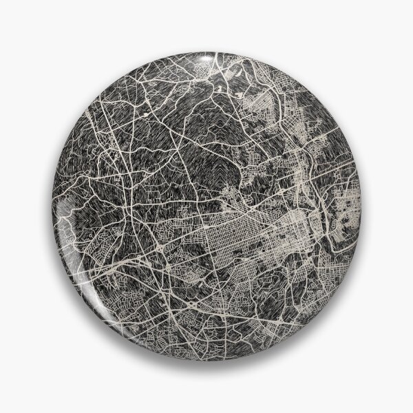 Item preview, Allentown map Pennsylvania Ink lines 2 designed and sold by InkMaps.