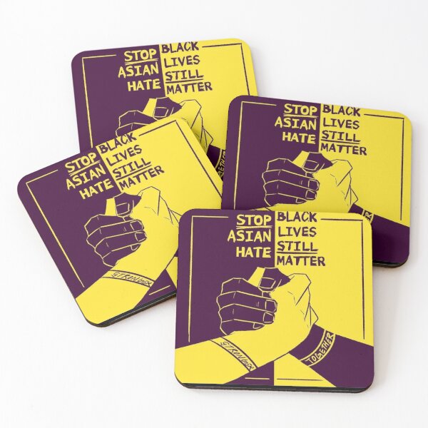 Item preview, Stop Asian hate, Black lives still matter, Stronger together designed and sold by AsianShop.