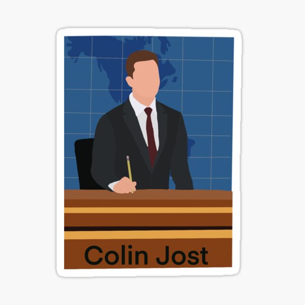 Artikel-Vorschau von Colin Jost Minimalist, designt und verkauft von MuddyPawsArt.