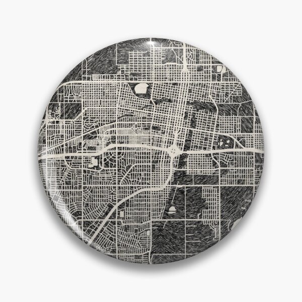 Item preview, Amarillo map Texas Ink lines designed and sold by InkMaps.