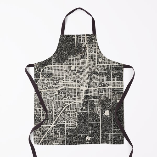 Item preview, Amarillo map Texas Ink lines designed and sold by InkMaps.