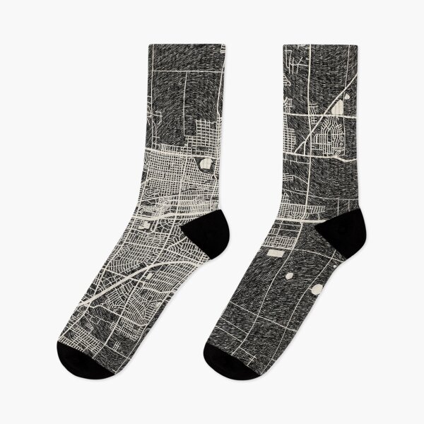 Item preview, Amarillo map Texas Ink lines designed and sold by InkMaps.