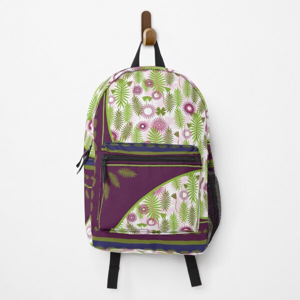 Item preview, Beautiful tropical design, pink, green, blue, dark red designed and sold by Susan Marie Williams.