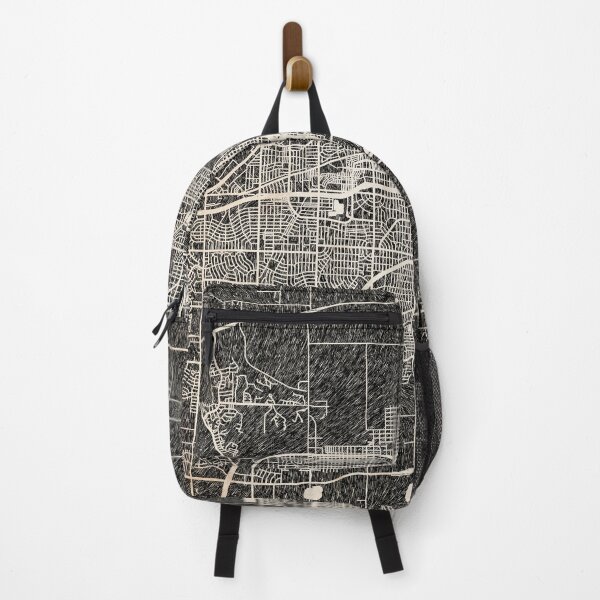 Item preview, Amarillo map Texas Ink lines 2 designed and sold by InkMaps.