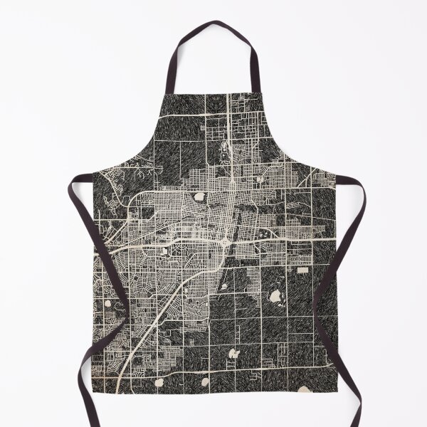 Item preview, Amarillo map Texas Ink lines 2 designed and sold by InkMaps.