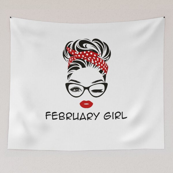 Item preview, February Girl Birthday Gift designed and sold by joykart.