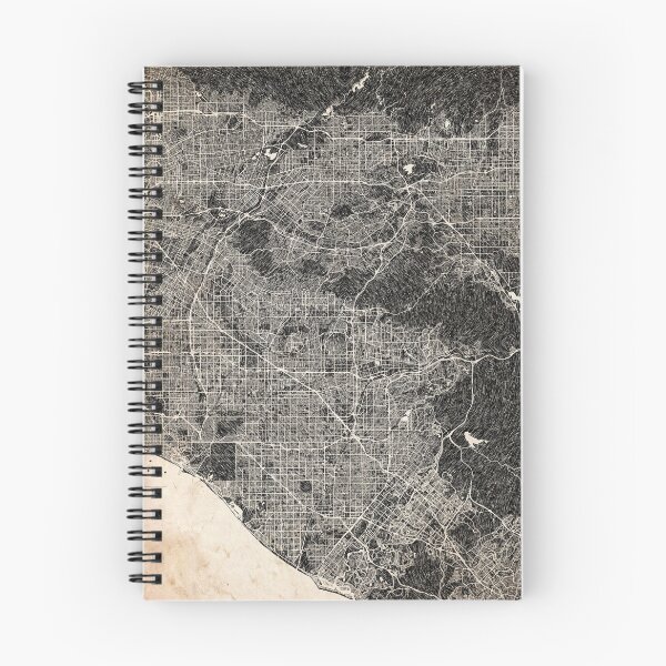 Item preview, Anaheim map California Ink lines 2 designed and sold by InkMaps.