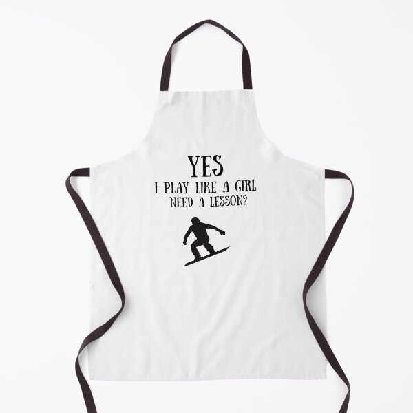 Item preview, Snowboarding: Yes I play like a girl, Need a lesson? designed and sold by TheGreenGoat.