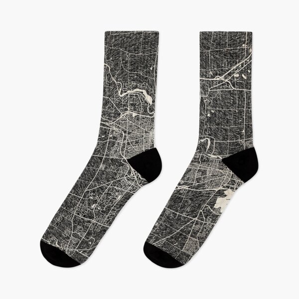 Item preview, Ann Arbor map Michigan Ink lines designed and sold by InkMaps.