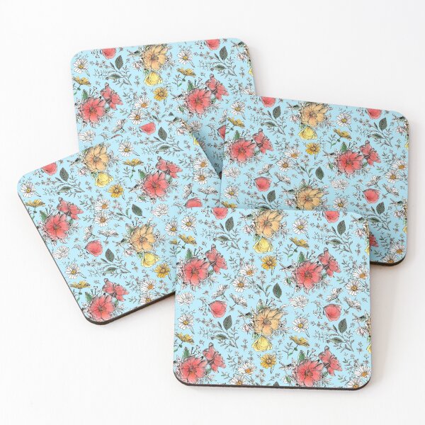 Item preview, Youthful Fun Floral Pattern designed and sold by catifex.