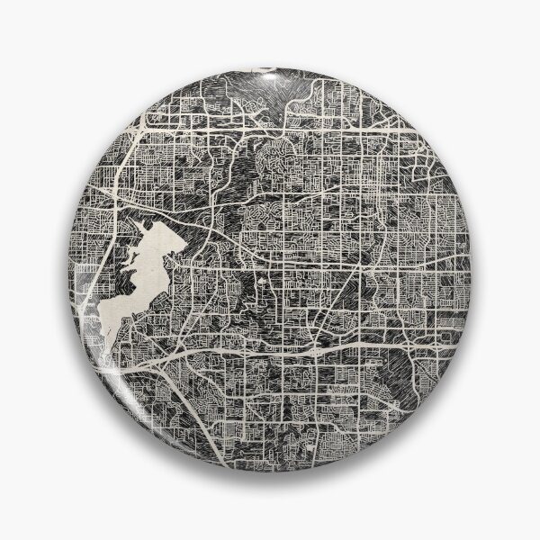 Item preview, Arlington map Texas Ink lines designed and sold by InkMaps.