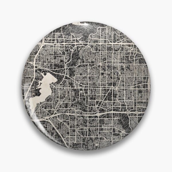 Item preview, Arlington map Texas Ink lines 2 designed and sold by InkMaps.