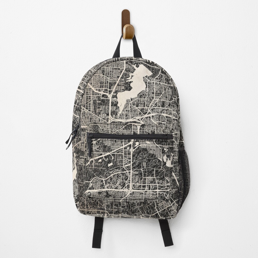 Vista previa del artículo con la obra «Mochila», diseñado y vendido por InkMaps.