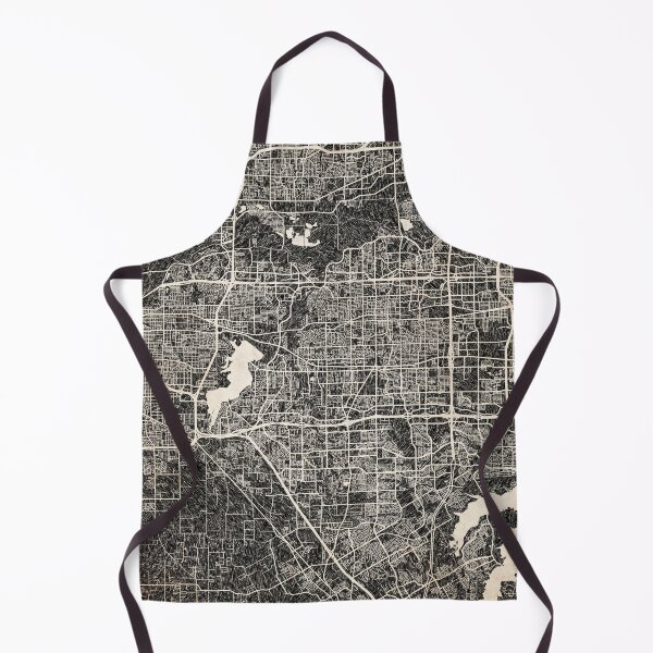 Item preview, Arlington map Texas Ink lines 2 designed and sold by InkMaps.