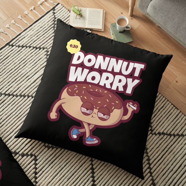 Donnut Worry Floor Pillow